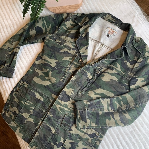 Parisian Works Jackets & Blazers - Camo Jacket